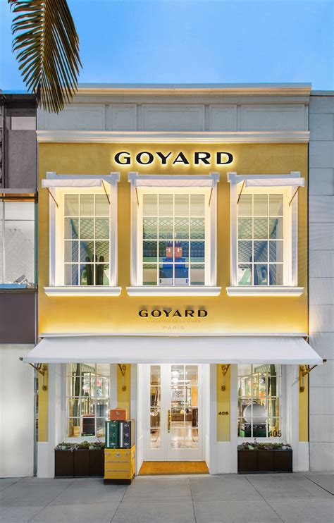 goyard rodeo drive opening|Goyard store website.